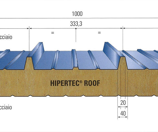 Pannello per copertura HIPERTEC ROOF monfalcone friuli