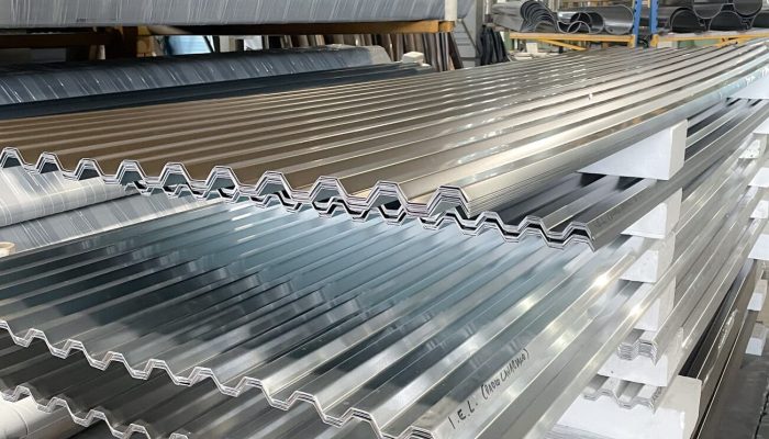 elementi metallo, lamiera, dettagli, edilizia, alluminio, acciaio,