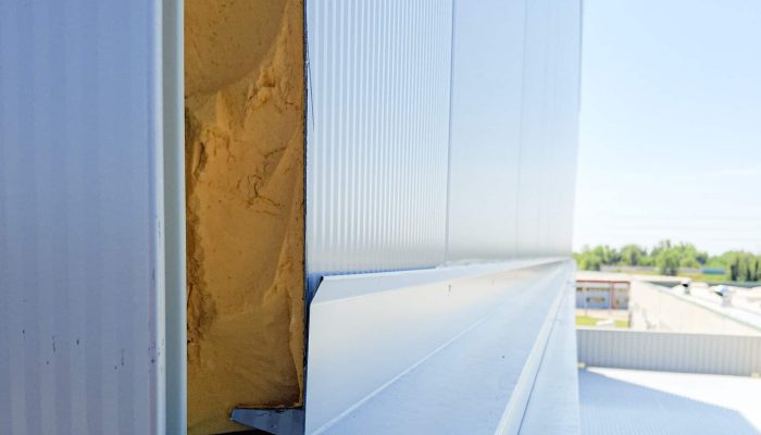 rivestimento metallico, modulblock, magazzino, pannelli coibentati, profili lamiera